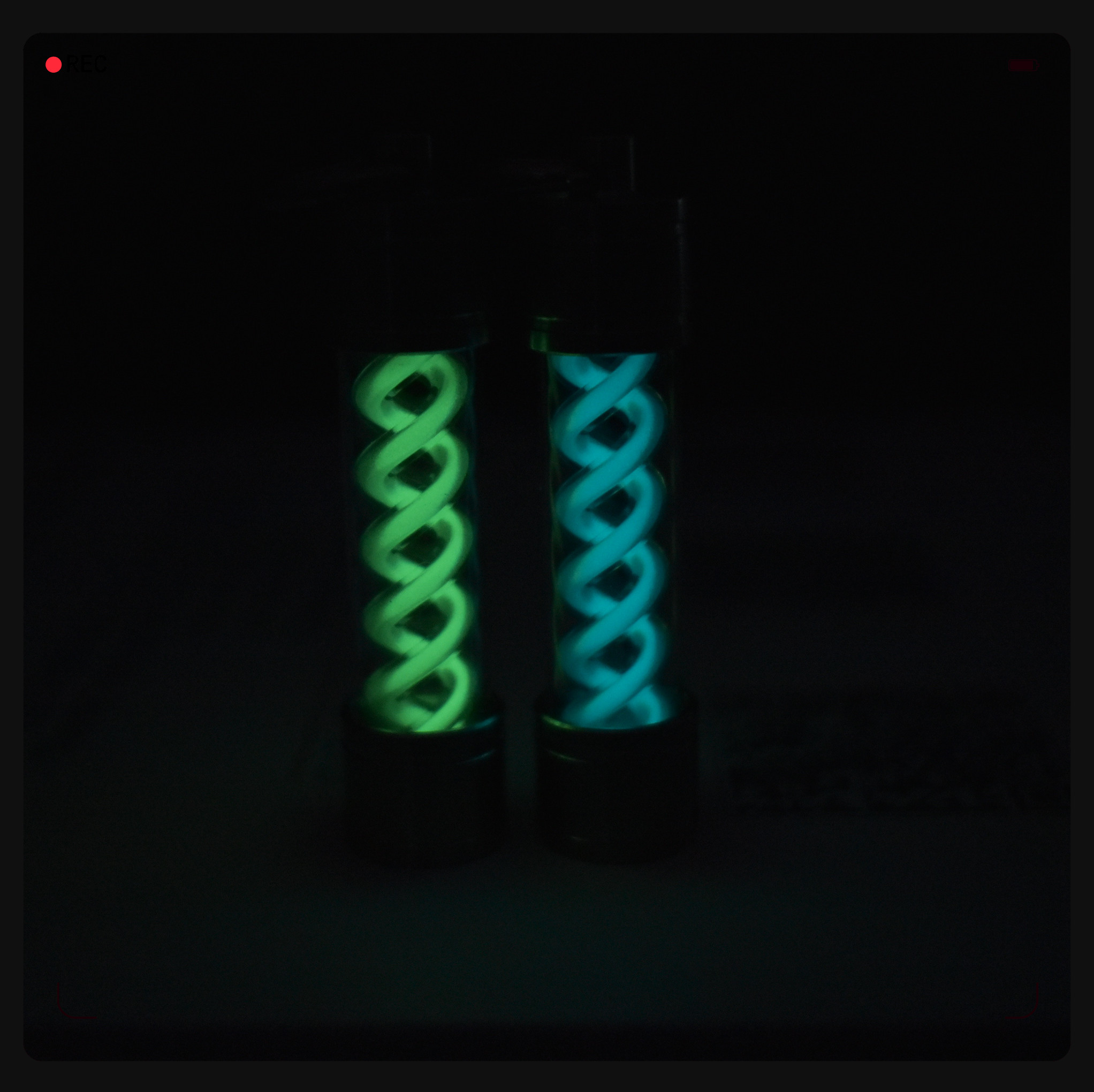 Tritium Gas Tube - Chaveiro EDC Sem Trítio, Pingente Luminoso