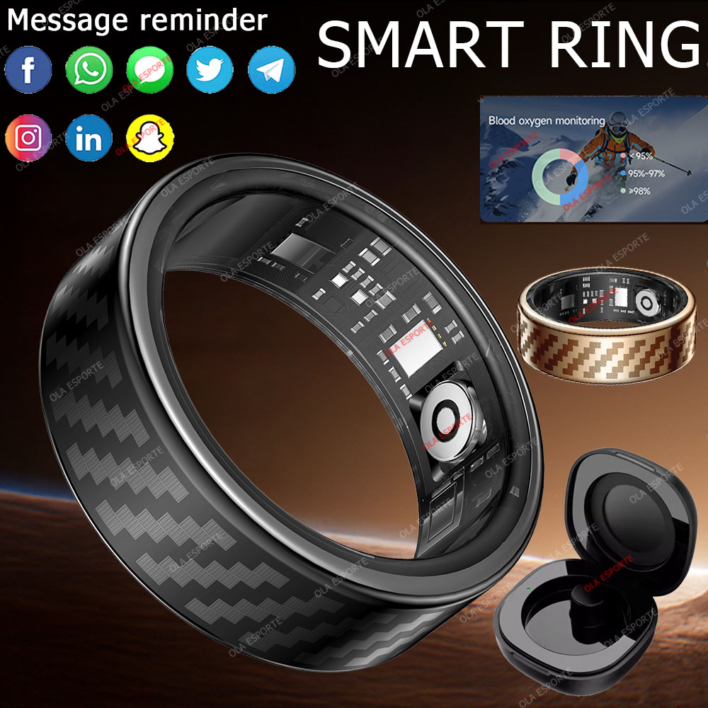 Smartwatch Health Watches - Novo Anel Inteligente com Notificação de