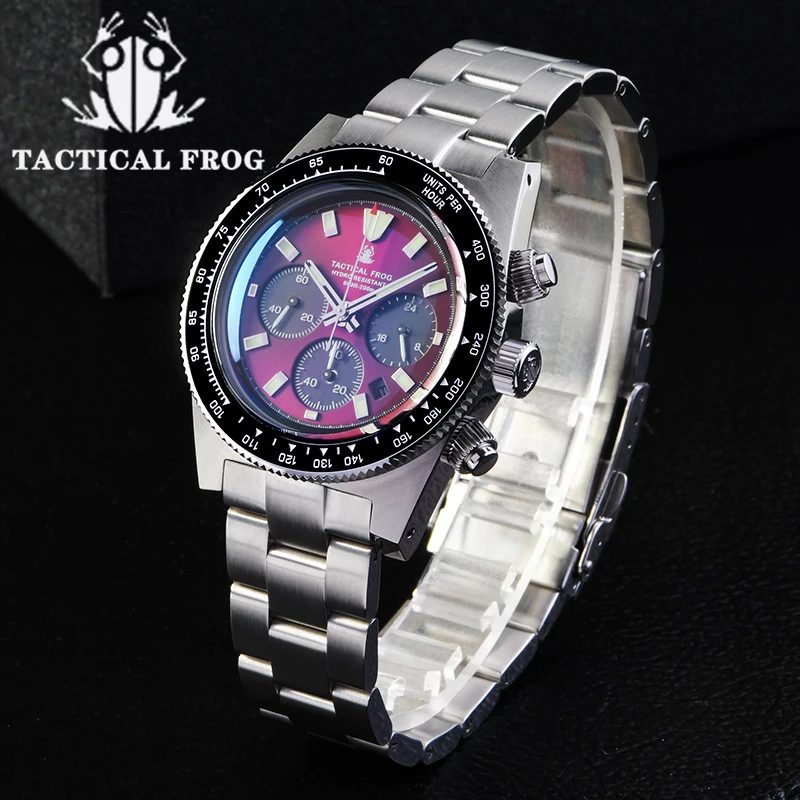 Tide Watch Surf - Relógio cronógrafo sapo tático v2 solar