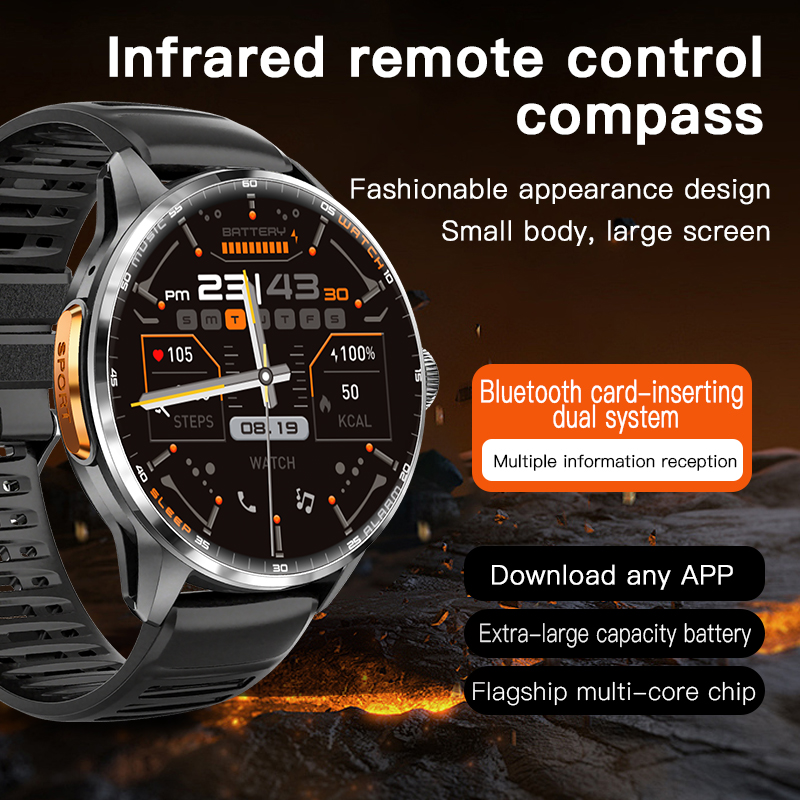 Smartwatch Watch Whatsapp - Relógio Inteligente H100 com Tela Grande