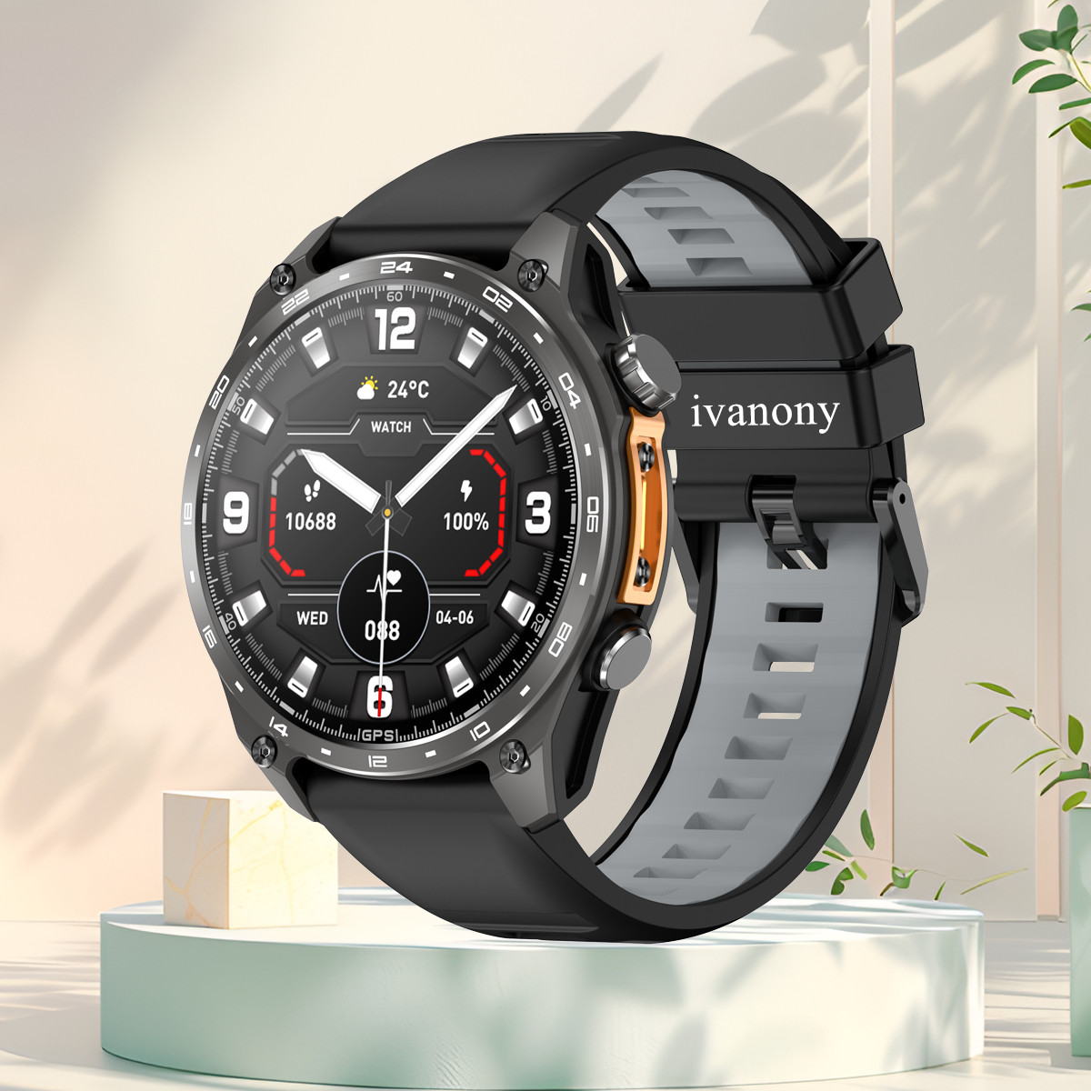 3atm à prova dwaterproof água  - Smartwatch Watch Whatsapp avaliação e preço
