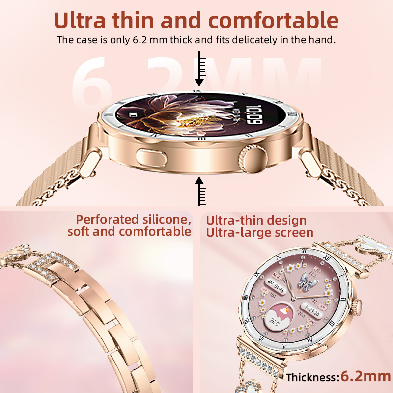 Relógio Inteligente Feminino L - Smartwatch Health Watches avaliação e preço