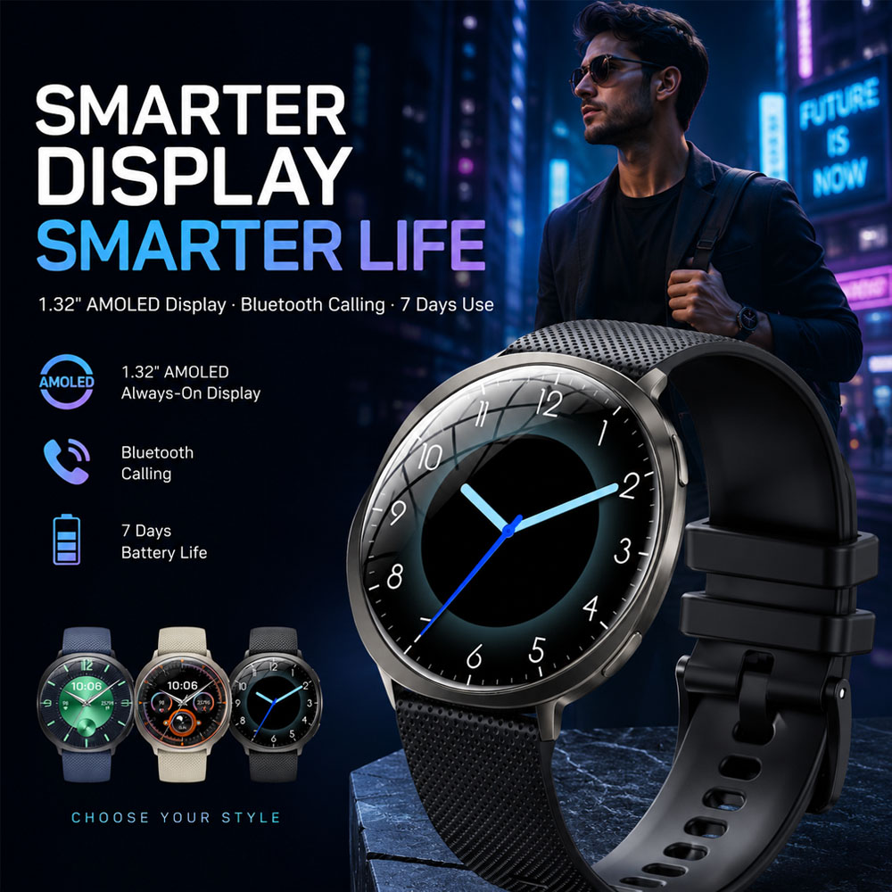 Relógio Inteligente Premium AM - Smartwatch Health Watches avaliação e preço