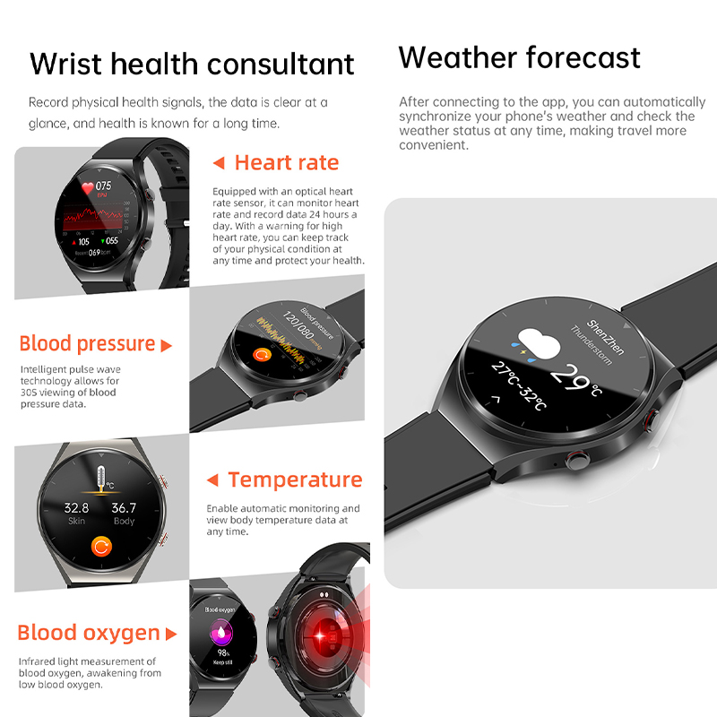 Relógio Inteligente de Saúde G - Smartwatch Health Watches avaliação e preço
