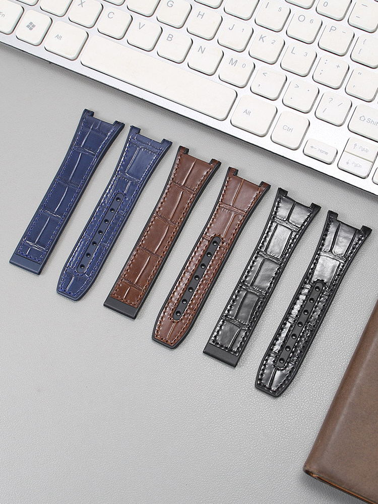 Pulseira de Couro e Silicone p - Omega Watch Constellation avaliação e preço