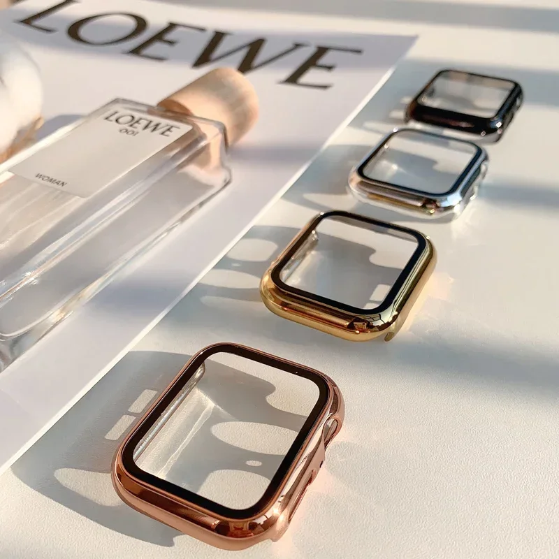 Vidro + capa para apple watch  - Smartwatch Watches For Women Smart avaliação e preço