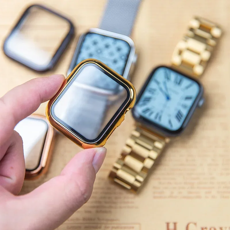 Vidro + capa para apple watch  - Smartwatch Watches For Women Smart avaliação e preço