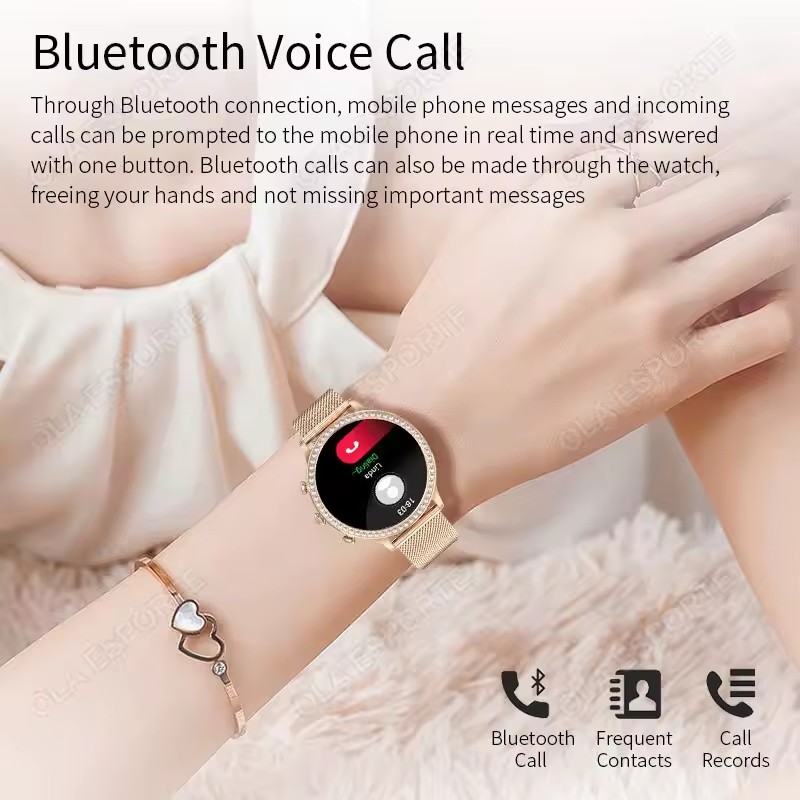 Relógio Inteligente Elegante p - Smartwatch Health Watches avaliação e preço