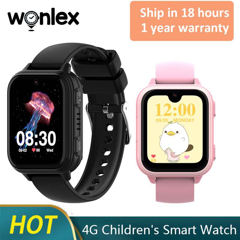 Wonlex 4g crianças relógio int - Smartwatch Watch Whatsapp avaliação e preço